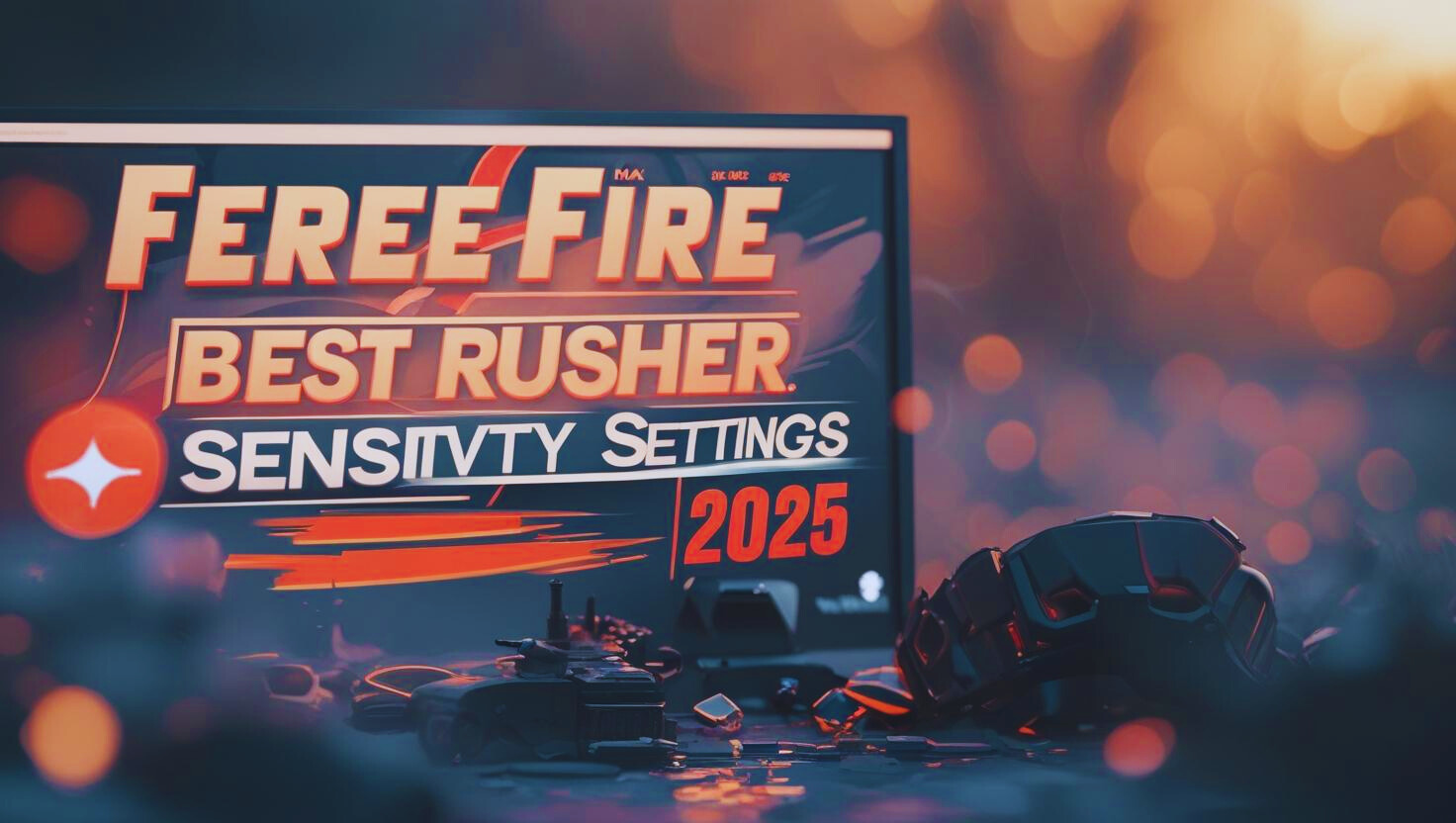 Free Fire CS Rank Mode के लिए Best Rusher Character Combo और Sensitivity Settings (2025)